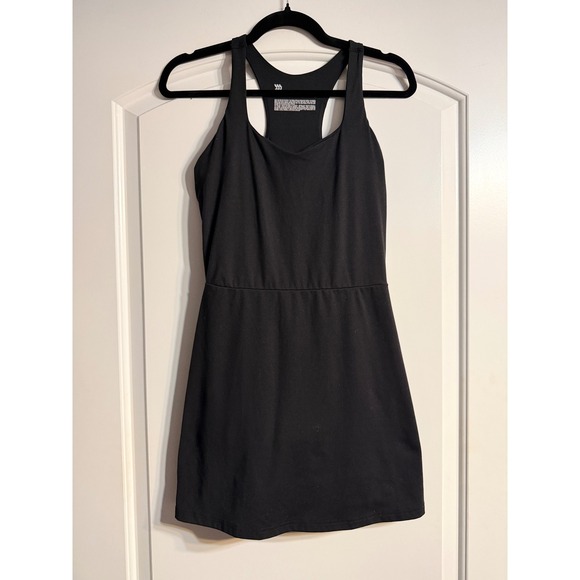 all in motion Dresses & Skirts - All In Motion Exercise Dress Small Black Racerback Built-in Shorts Activewear
